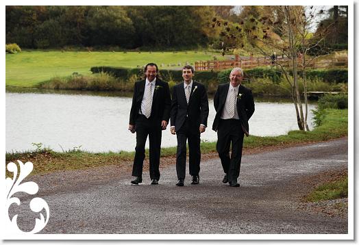 On the way to the church